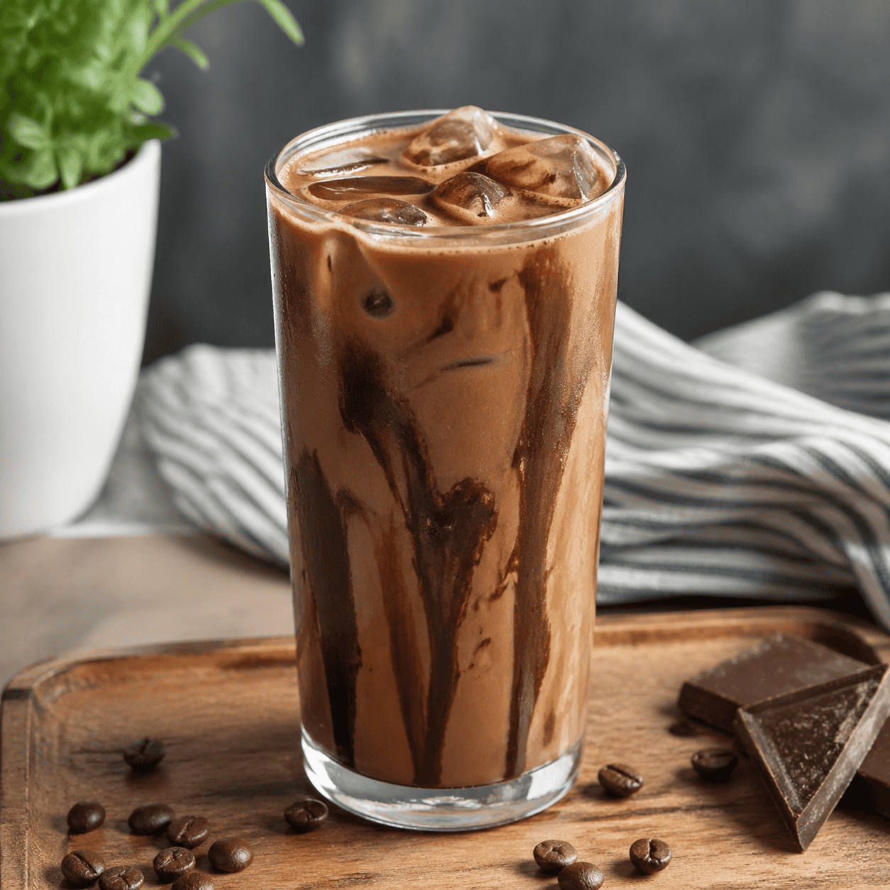 Ice Mocha One Fifteenth Coffee